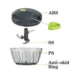 Cambom Manual Food Chopper for Vegetables and Nuts