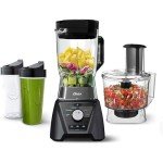 Oster Blender & Food Processor Combo - Carbon Grey