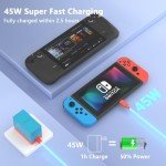 RGEEK 45W Fast Charger for Nintendo Switch & More