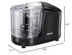 Reemix 1.5-Cup Mini Electric Food Chopper