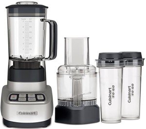 Cuisinart BFP-650 1 HP Blender/Food Processor, Silver, 3_cup