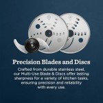 Vitamix 12-Cup Food Processor Attachment with SELF-DETECT™, Compatible with Ascent and Venturist Series, Black