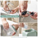 Baby Food Maker, 5 in 1 Baby Food Processor with Steaming Basket, Auto Cooking & Grinding, Touch Screen Control, Baby Steamer and Blender, Baby Food Puree Maker Warmer Mills Machine (Green)