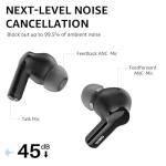 TOZO Hybrid Noise Cancelling Wireless Earbuds - 55H Playtime