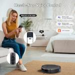 Smart Robot Vacuum and Mop Combo with WiFi