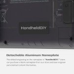 Steam Deck Cooling Modcase with Kickstand - Black