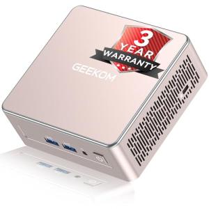 GEEKOM A5 Mini PC with Ryzen 5, 16GB RAM