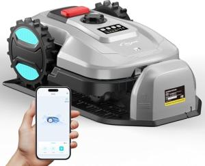 Smart App-Controlled Robotic Lawn Mower