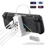 JSAUX 6-in-1 Docking Station for Gaming Devices