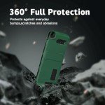 Steam Deck Case with Kickstand & Accessories - Green