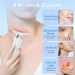 7-in-1 Face and Neck Massager Device