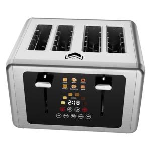 WUNLY 4-Slice Smart Touchscreen Toaster with Controls