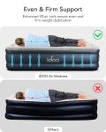 iDOO Queen Air Mattress with Built-in Pump