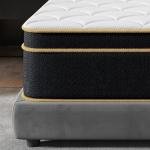 LETMOON Queen Mattress, 12 Inch Gel Memory Foam Hybrid Mattress Queen Size Bed in a Box, Pressure & Pain Relief, Medium Firm, Individual Pocket Spring, Edge Support, CertiPUR-US