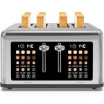 Touch Screen 4 Slice Stainless Steel Toaster