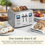 Cuisinart 4-Slice Motorized Stainless Steel Toaster
