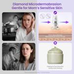 UNOISETION 3-in-1 Microdermabrasion Skin Care Device
