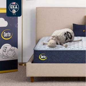 Serta Sleeptrue Firm 11" Queen Hybrid Mattress in a Box, Cooling, Breathable, and Pressure Relieving - 100 Night Trial, CertiPUR-US Certified and 10 Year Limited Warranty
