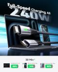 INIU 240W USB C to USB C Charger Cable