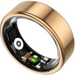 TIAZUUX Smart Ring for Women&Men-Activity/Sleep/Heart Rate/HRV/Stress/Women's Health Tracker-IP68 Waterproof/Wearable-No Subscription Fee Required-Compatible with iPhone &Android (Gold, 10)