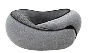 HiztoBlo Travel Pillows for Airplanes, Neck Pillow for Traveling 2025 New 100% Pure Memory Foam, Neck Pillow Airplane with 360º Ergonomic Design, Travel Neck Pillows for Airplanes, Office and Car