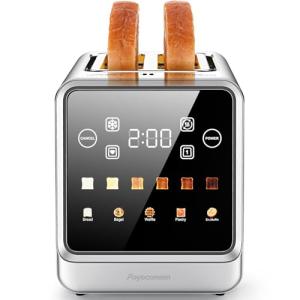 Smart Stainless Steel 2-Slice Touch Screen Toaster