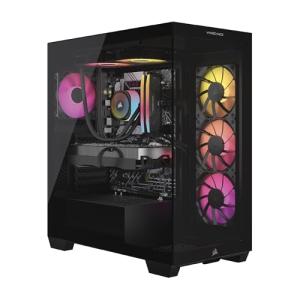 Corsair Vengeance i7500 Gaming PC – Liquid Cooled Intel Core i9-14900KF CPU – NVIDIA GeForce RTX 5080 GPU – 32GB Vengeance RGB DDR5 Memory – 2TB M.2 SSD – Black