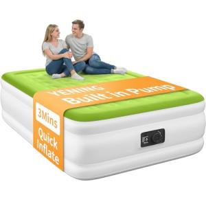 YENING Full Size Inflatable Air Mattress with Pump