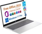 HP 15.6" Laptop with Office 2024 and AI Chat
