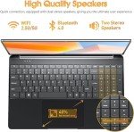 SGIN 15.6-Inch Laptop - i3, 8GB RAM, 512GB SSD