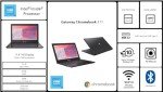 Acer Gateway 311 Chromebook Laptop - Intel Celeron