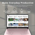 HP Stream 14" Laptop with Office 365 - Pink