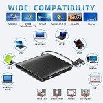 Portable USB 3.0 Type-C External DVD Drive