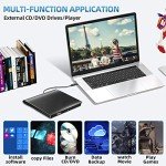 Portable USB 3.0 Type-C External DVD Drive