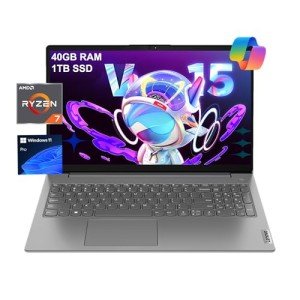 Lenovo V15 Laptop: Ryzen 7, 40GB RAM, 1TB SSD