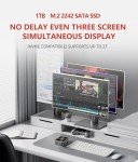 FIREBAT Mini PC N100 - 1TB SSD, 16GB RAM