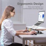 Gogoonike Adjustable Metal Laptop Stand for Desk