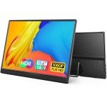 15.6 Inch Portable 1080P Travel Monitor with Kickstand