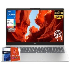HP 15.6" Touchscreen Business Laptop with Office Pro