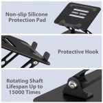 Gogoonike Adjustable Metal Laptop Stand for Desk
