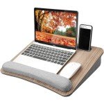 HUANUO Portable Laptop Desk with Cushion & Storage
