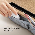 HUANUO Portable Laptop Desk with Cushion & Storage