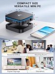KAMRUI AK1PLUS Mini PC with Dual 4K Support