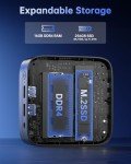 KAMRUI E1 Mini PC: 16GB RAM, 256GB SSD