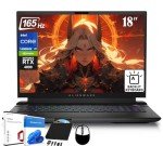 Alienware M18 R2 Gaming Laptop - 18" QHD+ 165Hz Display | Intel 24-core i9-14900HX | GeForce RTX 4090 16GB GDDR6 | 64GB DDR5 4TB SSD | WiFi7 | Backlit Keyboard | MS Office Lifetime | Windows 11 Pro