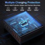 420W 10-Port USB C & A Fast Charger