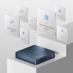 BOSGAME Fanless Mini PC with Intel N4020