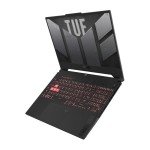 ASUS TUF Gaming A15 Gaming Laptop, 15.6” FHD 144Hz, 100% sRGB Display, GeForce RTX 4050, AMD Ryzen 7 7435HS, 16GB DDR5, 512GB PCIe SSD, Wi-Fi 6, Windows 11, FA507NUR-AS73