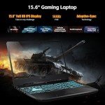 ASUS TUF A15 Gaming Laptop, AMD Ryzen 7 7435HS Processor, NVIDIA GeForce RTX 3050, 15.6 inch Full HD Display, 32GB DDR5 RAM, 1TB SSD, Backlit Keyboard, Windows 11 Home, Wi-Fi, Alpacatec Accessory