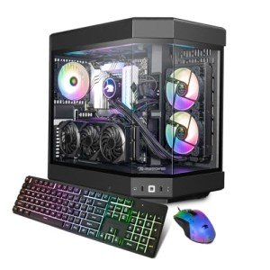 iBUYPOWER Y60 Gaming Desktop - Intel Core i9 14900KF, NVIDIA GeForce RTX 4070 Super 12GB, 32GB DDR5 RGB RAM, 2TB NVMe SSD_Y60BI9N47S01